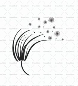 Löwenzahnsamen im Wind